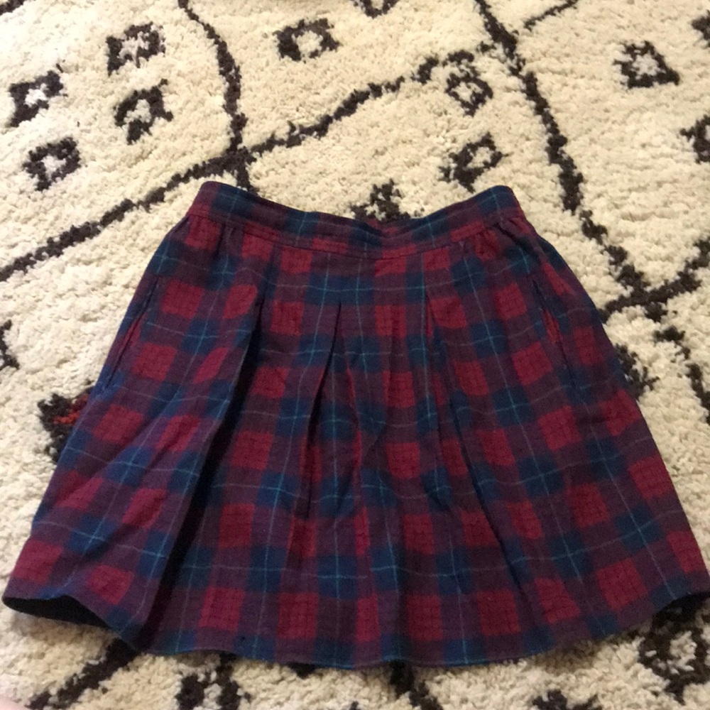 American Apparel Medium wool schoolgirl skirt